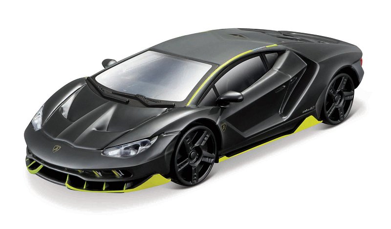 Bburago - STREET FIRE, Lamborghini Centenario, šedá, 1:43