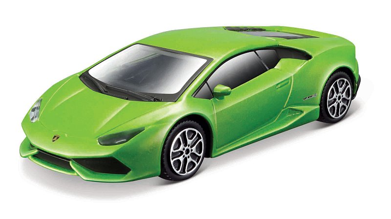 Bburago - STREET FIRE, Lamborghini Huracán Coupé, perleťová zelená, 1:43
