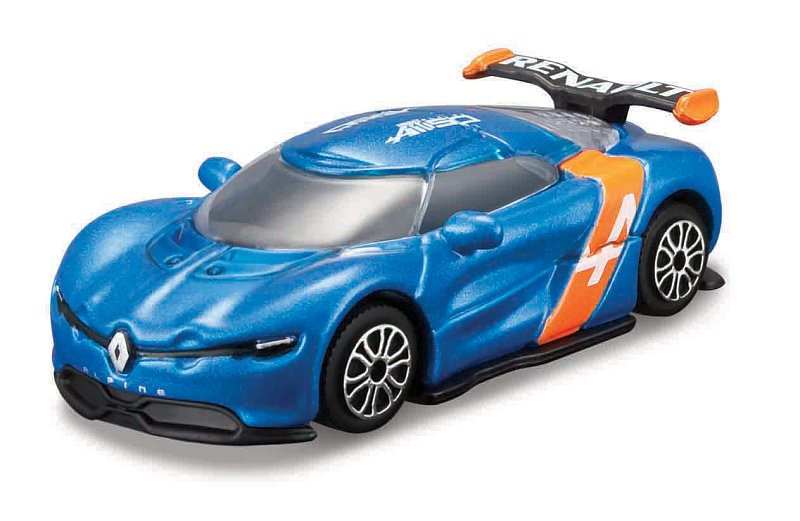 Bburago - STREET FIRE, Alpine A110-50, modrá metalíza, 1:43