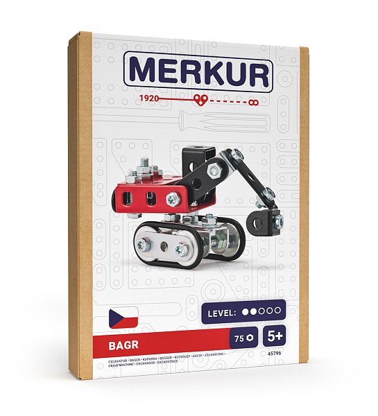 Merkur - Mini Excavator, 75 pcs