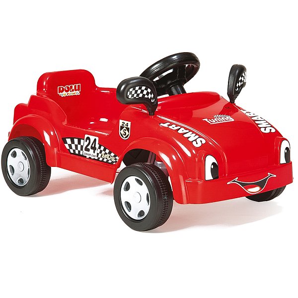 Velké šlapací auto s klaksonem (box)