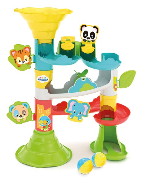 Baby velká kuličková dráha se zvířátky