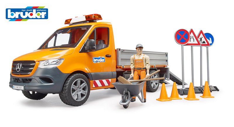Komerční vozy - MB Sprinter komunální auto s příslušenstvím