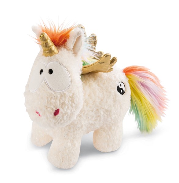 NICI plyš Jednorožec Yang dúha 32 cm