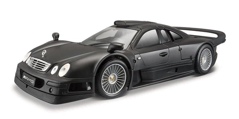 Maisto - Mercedes-Benz CLK-GTR (street version), matný čierny, 1:18