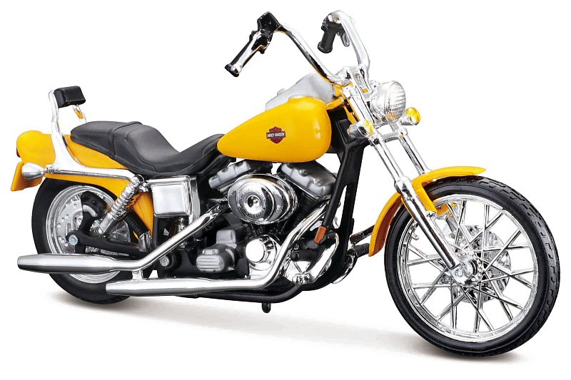 Maisto - HD - Motocykl - 2001 FXDWG Dyna® Wide Glide®, 1:18