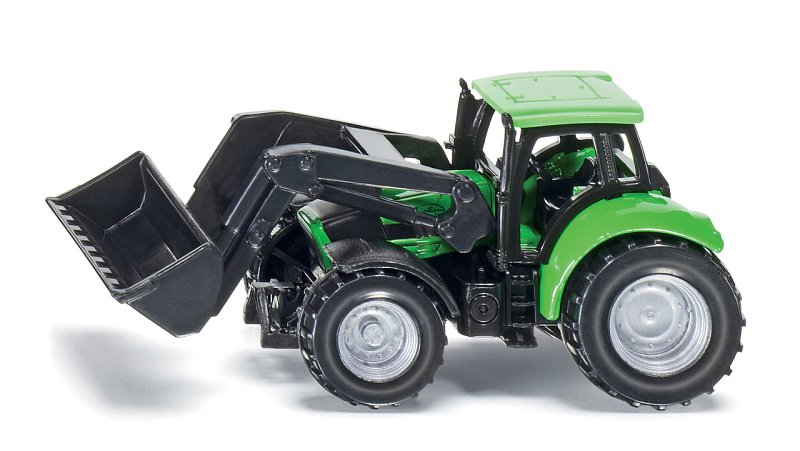 SIKU Blister - Traktor DEUTZ s čelním nakladačem