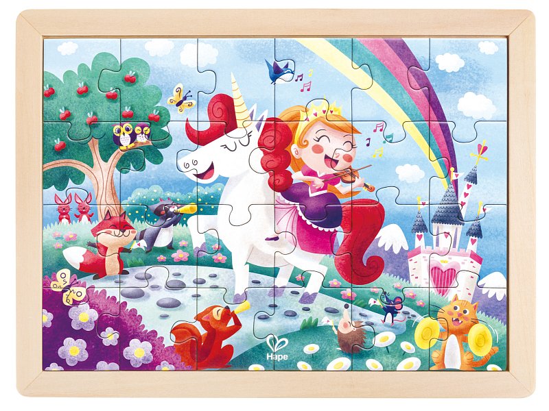 Puzzle - Jednorožec a přátelé