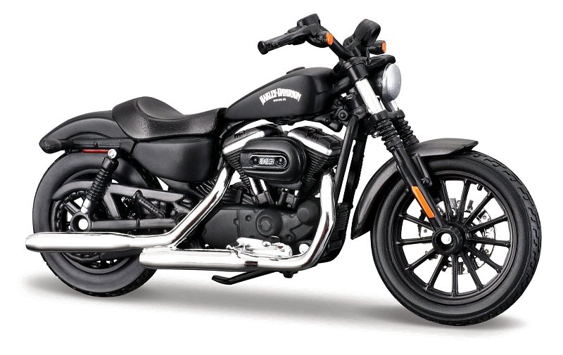 Maisto - HD - Motocykl - 2014 Sportster Iron 883, matně černá, 1:18