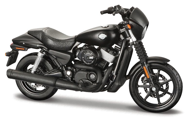 Maisto - HD - Motocykl - 2015 Harley-Davidson Street 750, černá, 1:18
