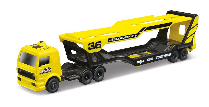 Maisto - Highway Haulers, nákladní auta, žlutá