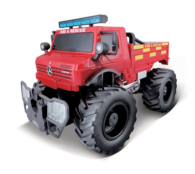 Maisto - Mercedes-Benz Unimog U5000, se světly a zvuky