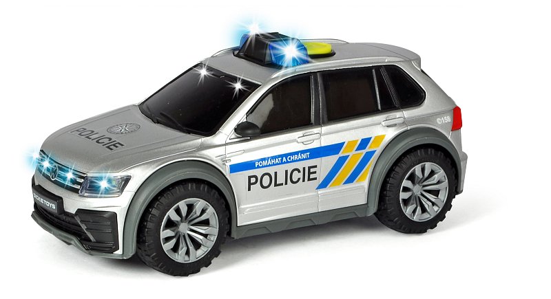 Policejní auto VW Tiguan R-Line, česká verze