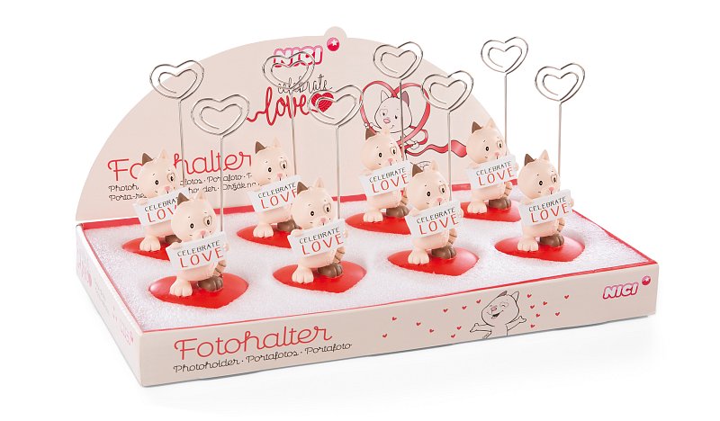 NICI Držák na fotky NICI ´´Celebrate Love´´ 11cm