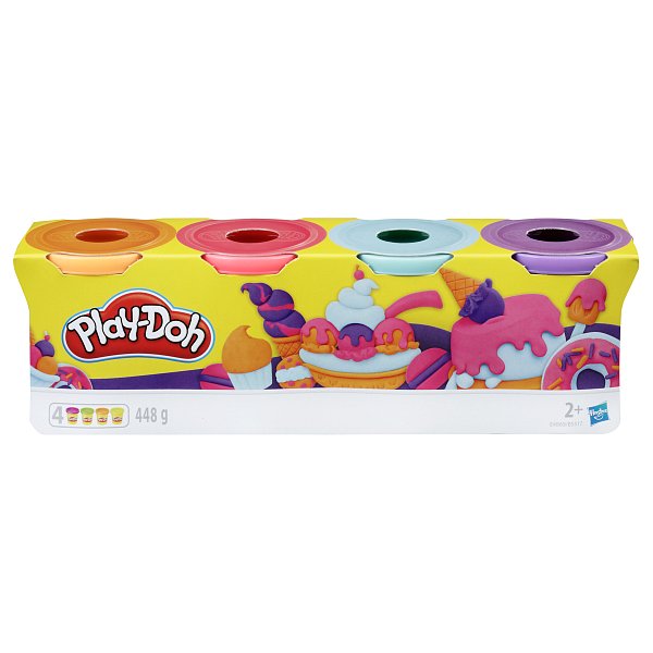 HASBRO - Play-Doh 4ks kelímků, sada C