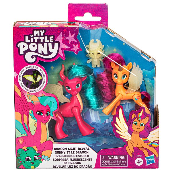 My Little Pony Mágia svetla Drakov 3-pack figúrky