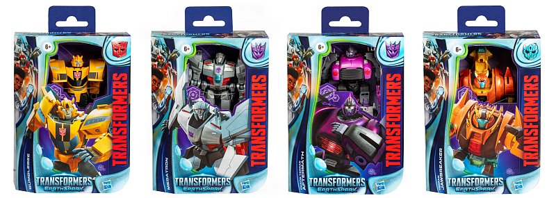 HASBRO - Transformers Earthspark Deluxe figurka assort, 8 balení, 4 druhy