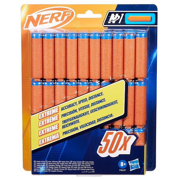 HASBRO - Nerf N1 - 50 NÁHRADNÍCH ŠIPEK
