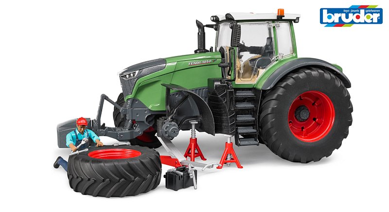 Farm - traktor Fendt 1050 Vario s mechanickým a garážovým zariadením