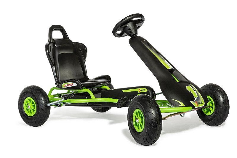 Šlapací motokára Ferbedo AR8G zelená