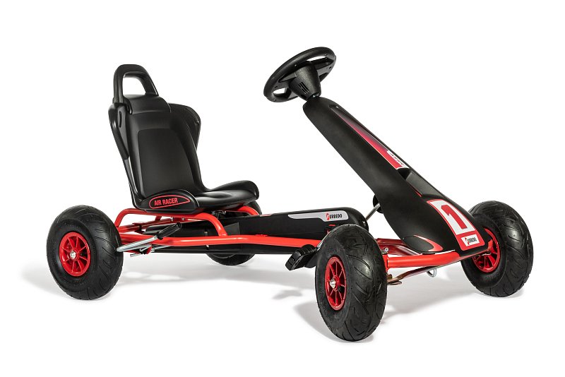 Šlapací motokára Ferbedo AR8G červená
