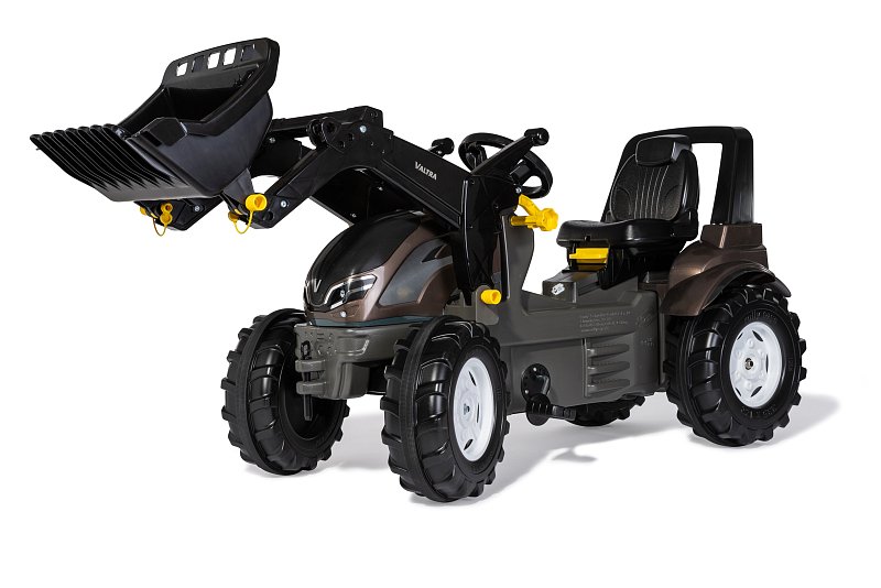 Šlapací traktor Rolly Farmtrac Valtra s předním nakladačem
