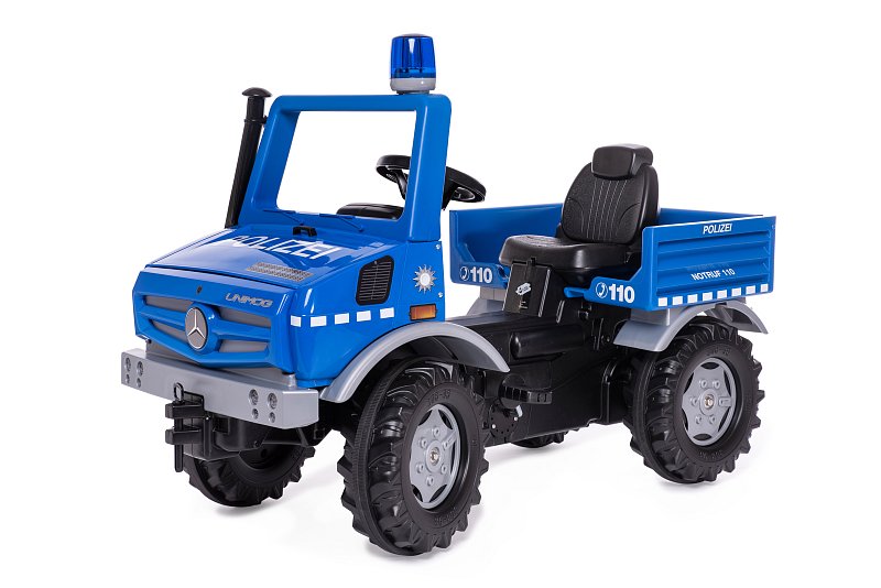 Šlapací traktor Rolly Unimog Policie