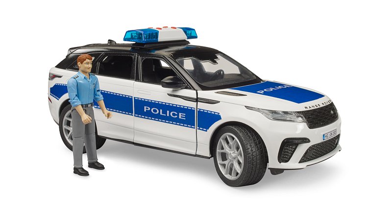Záchranná auta - Range Rover Velar Policie s policistou