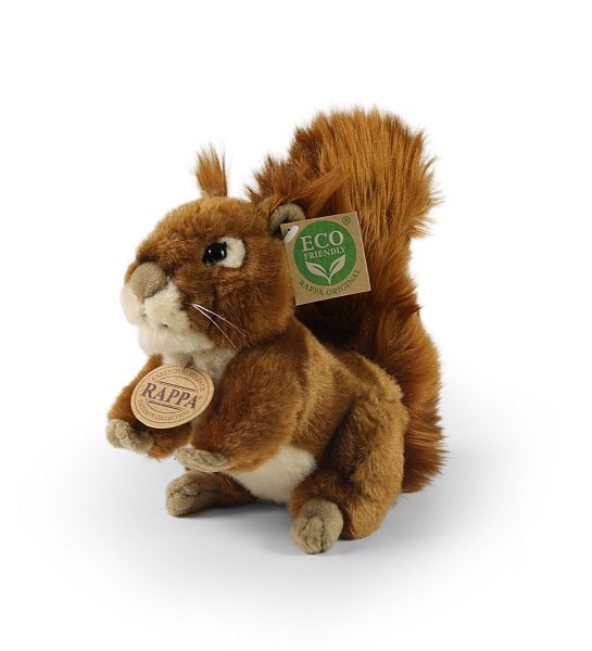 Plush squirrel 17 cm ECO-FRIENDLY