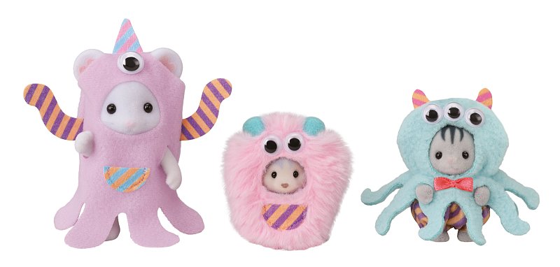 Trio baby příšerek