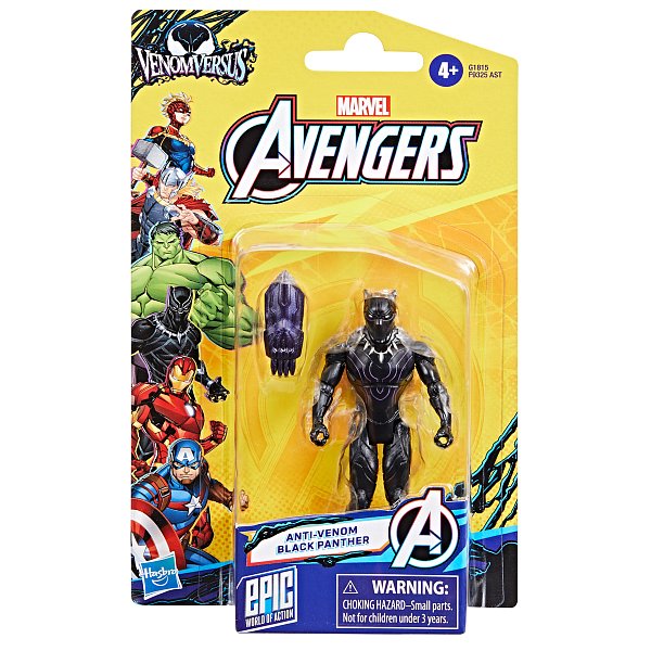 HASBRO - Avengers Venomversus Anti-Venom Black Panther, figurka s přísl.