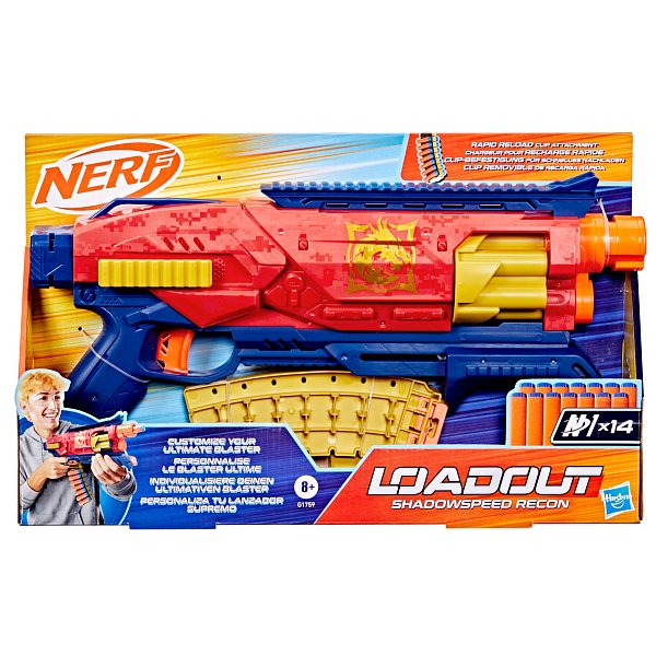 HASBRO - Nerf LOADOUT SHADOWSPEED RECON