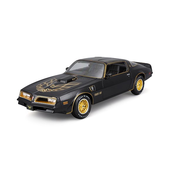 Maisto - 1978 Pontiac Firebird Trans AM, metal černá, 1:18