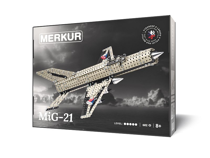 Merkur - Fighter Mig 21, 682 pcs