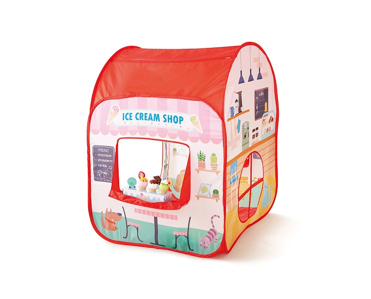 Stánky pouličních prodavačů