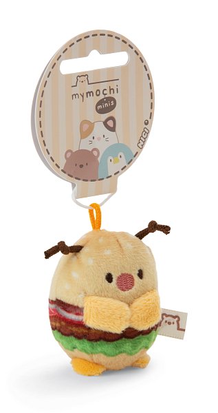 NICI přívěsek MyMochi Beruška Dozz hamburger 5cm