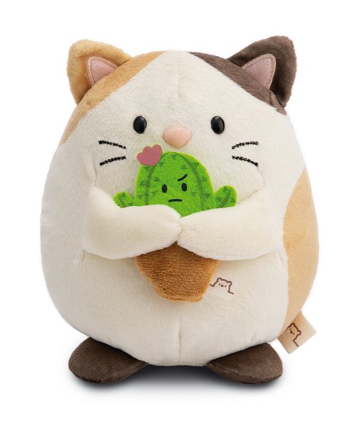 NICI plyš MyMochi Kočička Angy 27 cm s kaktusem