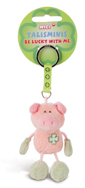 NICI klíčenka Prasátko Talisminis, 8 cm