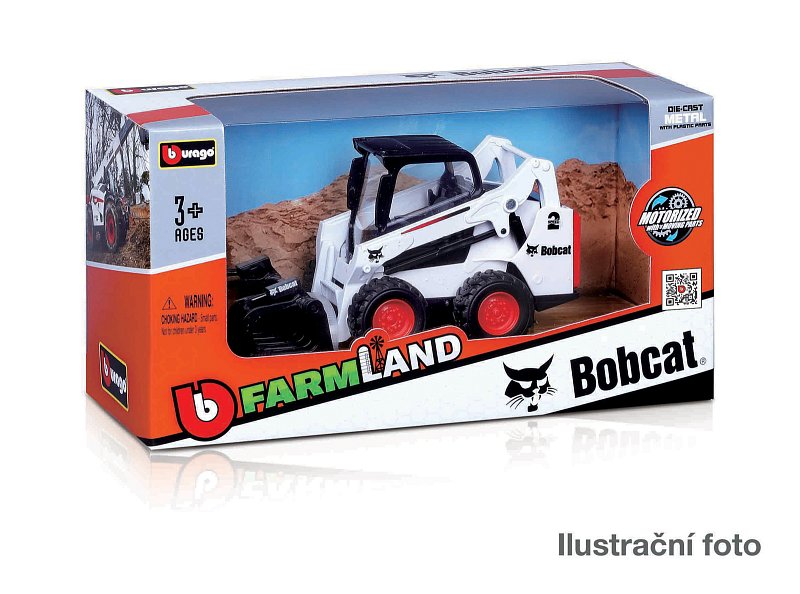 Bburago - FarmLand, Bobcat stroje, 10cm, assort