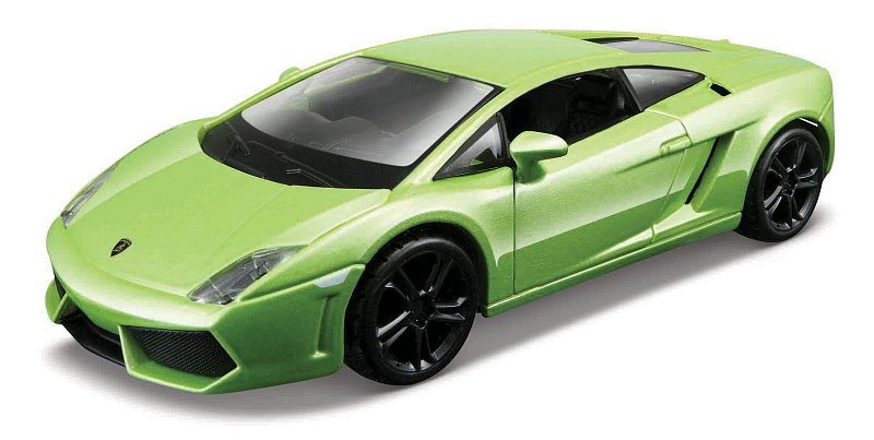 Bburago - Auta HOBBY, Lamborghini Gallardo LP560-4, metal zelená, 1:32