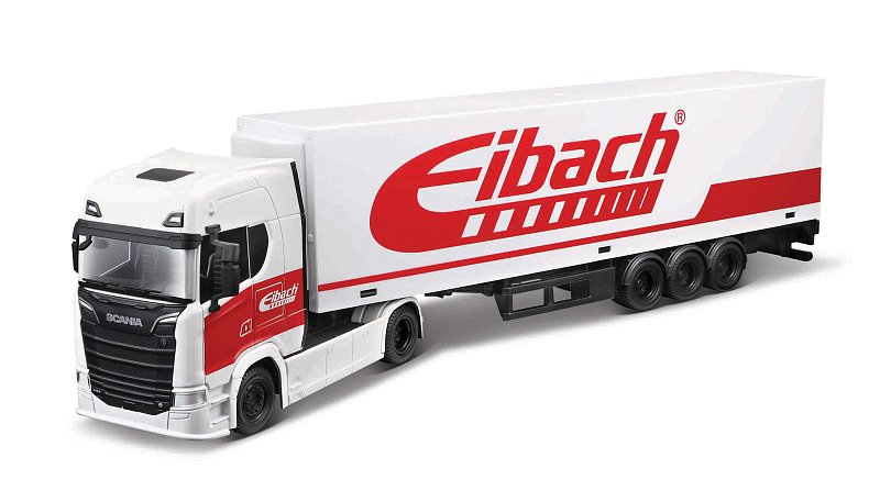 Bburago - Kamion s přívěsem Scania 770 S/Trailer, Eibach, 1:43