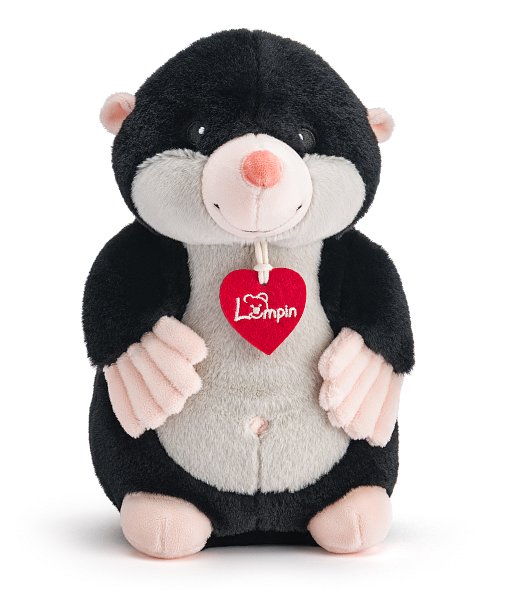 Krtek Kubín, černý, 25cm