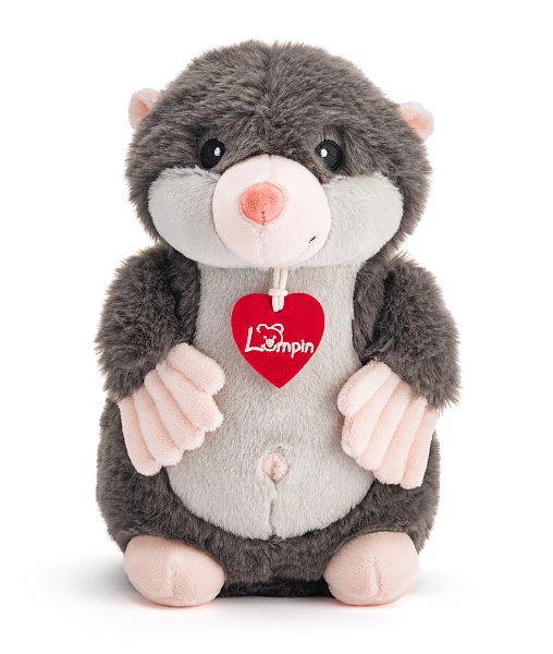 Krtek Pecin, šedý, 25cm