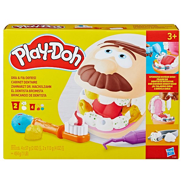 HASBRO - Play-Doh Zubař Drill'n fill