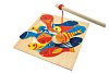 Magnetic fishing puzzle game