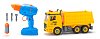 Tipper car with remote control, building kit, 26cm