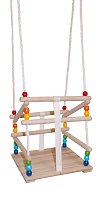 Toddlers wooden swing