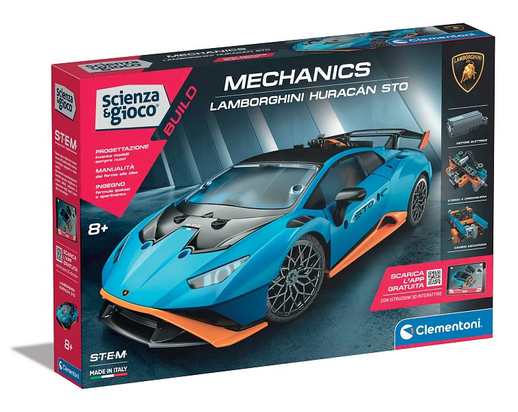 Clementoni Science & Play - Mechanická laboratoř - Lamborghini Huracan
