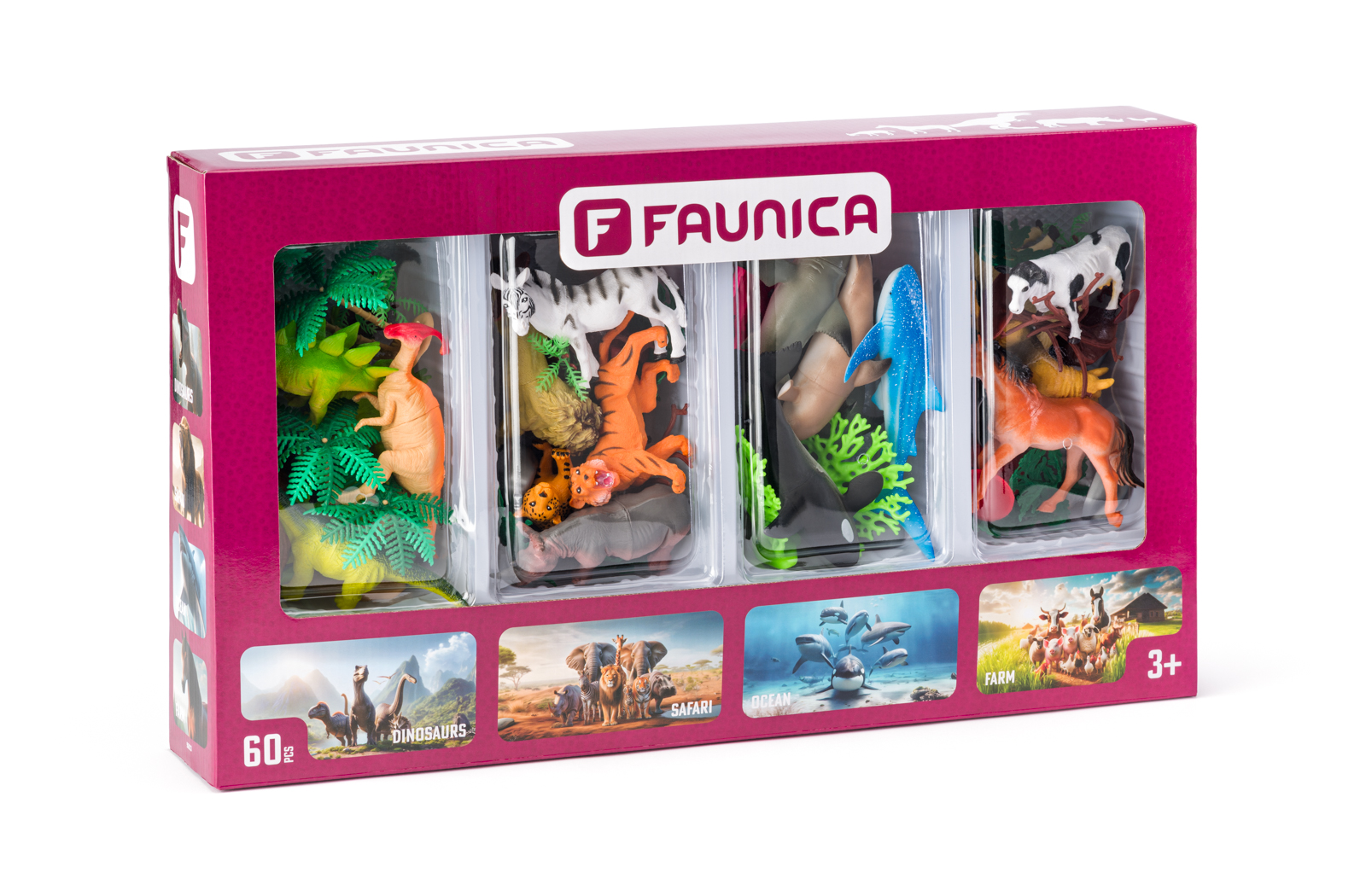 Planeta zvířat figurky – sada 4 světů