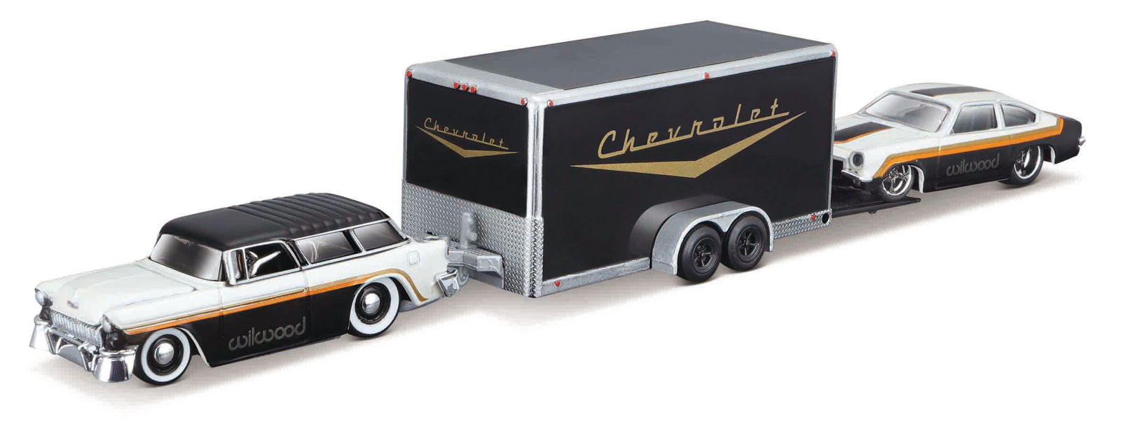 Maisto - Design Team Haulers, 1955 Chevrolet Nomad + 1971 Chevrolet Vega, 1:64 101211404B